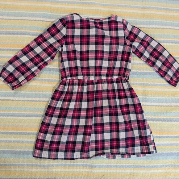 ⭐ GAP Flannel henley dress size 5 - Picture 9 of 11